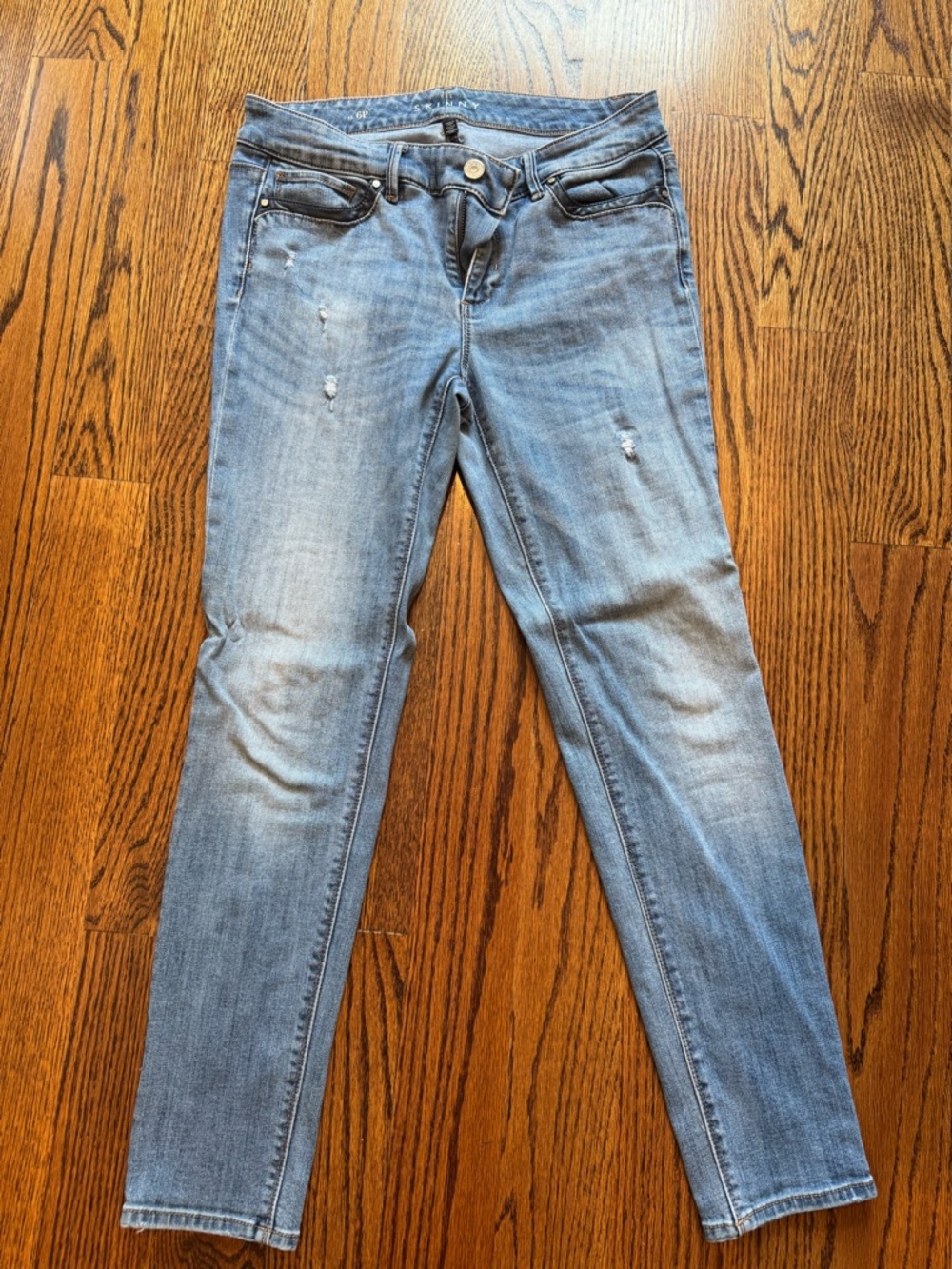 White House Black Market Light Blue Women's Skinny Jeans
